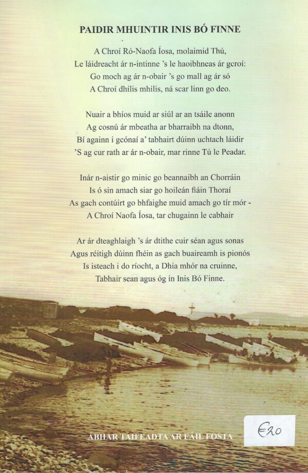 Back cover of Cover of Seanchas agus Nathanna: Cainte Mhicí Whiting